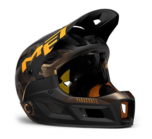 MET Parachute MCR Mips is a Convertible Full-Face Helmet for Enduro, Trail and E-MTB